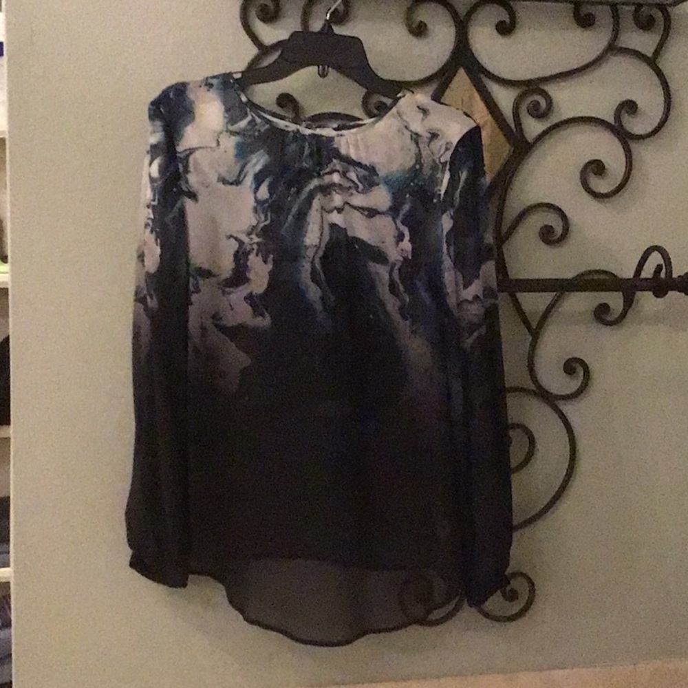 Sheer blouse